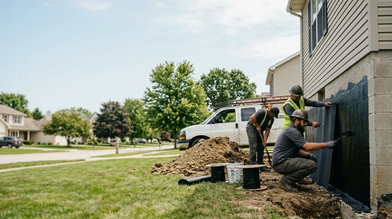 Basement Waterproofing in Medinah, IL near me
